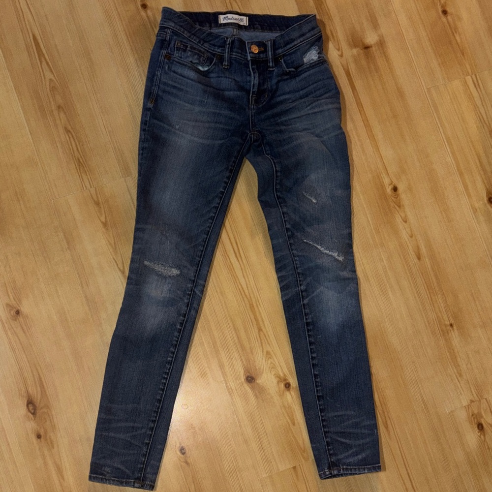 Madewell Rip and Repair Skinny Skinny Jeans